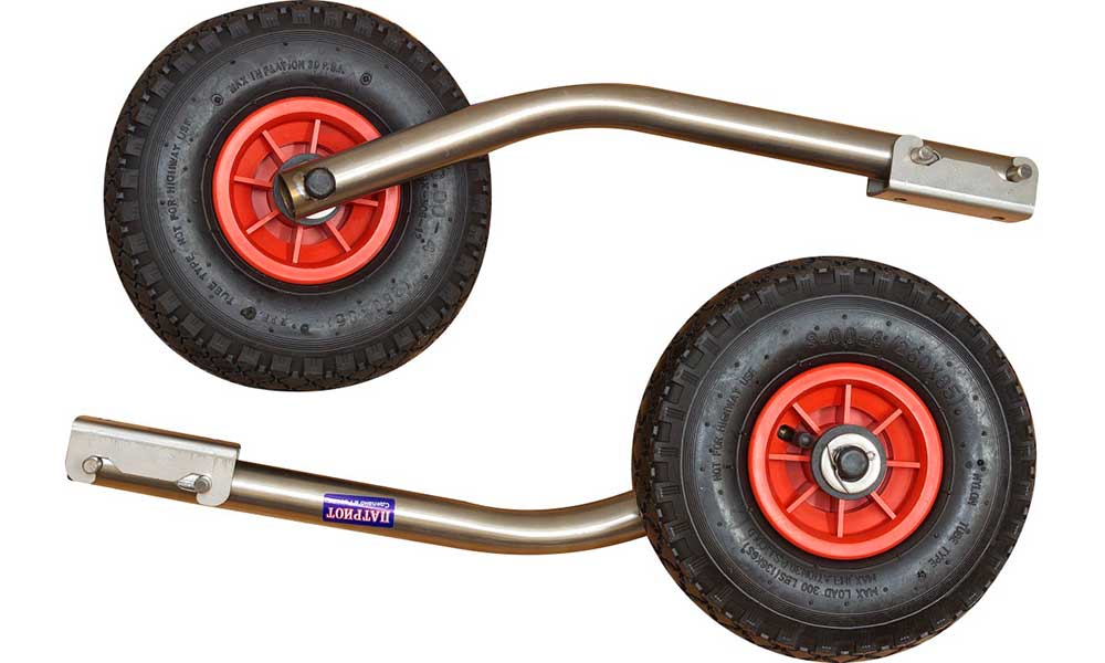 Транцевые колеса модульные удлиненные из нержавеющей стали в Набережных Челнах