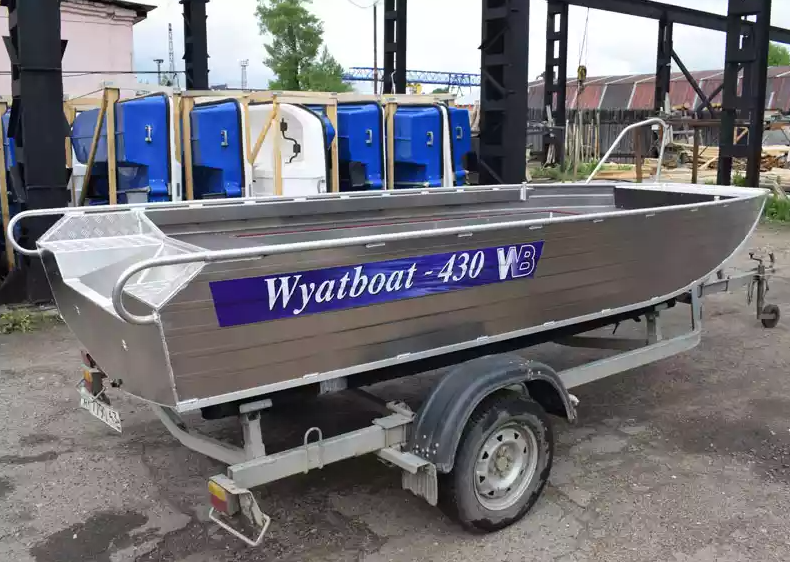 Алюминиевая лодка  Wyatboat-430 Master в Набережных Челнах