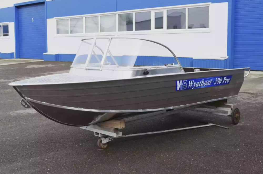 Алюминиевая лодка Wyatboat-390 Pro в Набережных Челнах