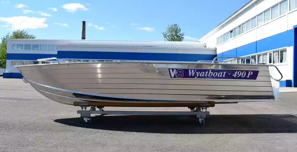Алюминиевая лодка Wyatboat-490 P в Набережных Челнах