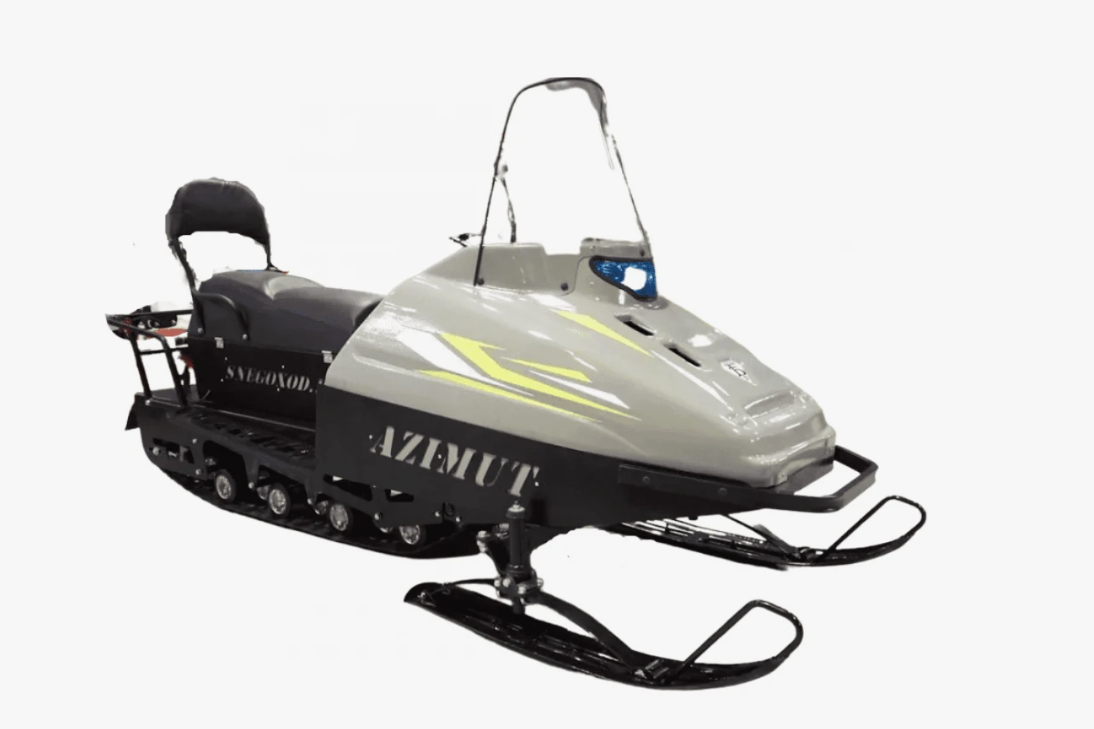 Миниснегоход Бурлак Азимут 20 л.с. , эл.запуск, реверс, тормоз гидравл, капот серый в Набережных Челнах