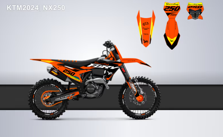 Кроссовый мотоцикл Sanchez Fury NX250 в Набережных Челнах