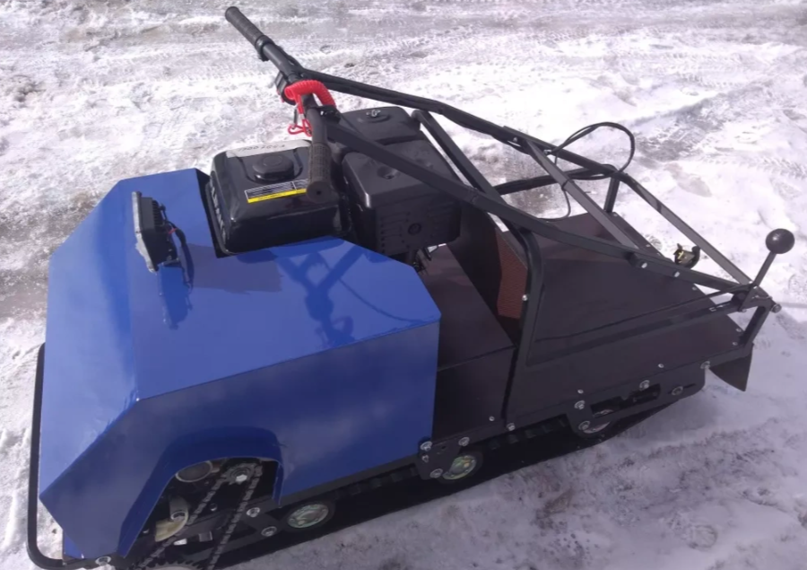 Мотобуксировщик AhtaR ЗИМА с реверсом (задний ход) в Набережных Челнах