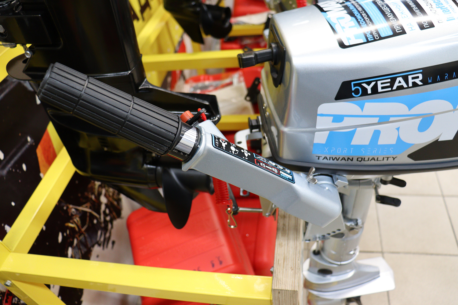 Лодочный мотор PROMAX SP5FHS (внешний бак 12 л) в Набережных Челнах