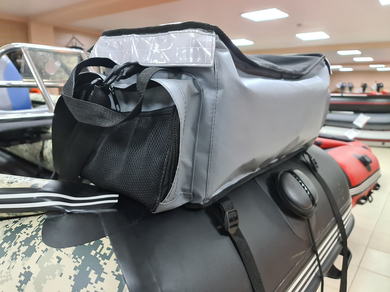 СУМКА ЛЮКС НА БАЛЛОН ДЛЯ ЛОДОК ПВХ 50Х25Х25 СМ в Набережных Челнах