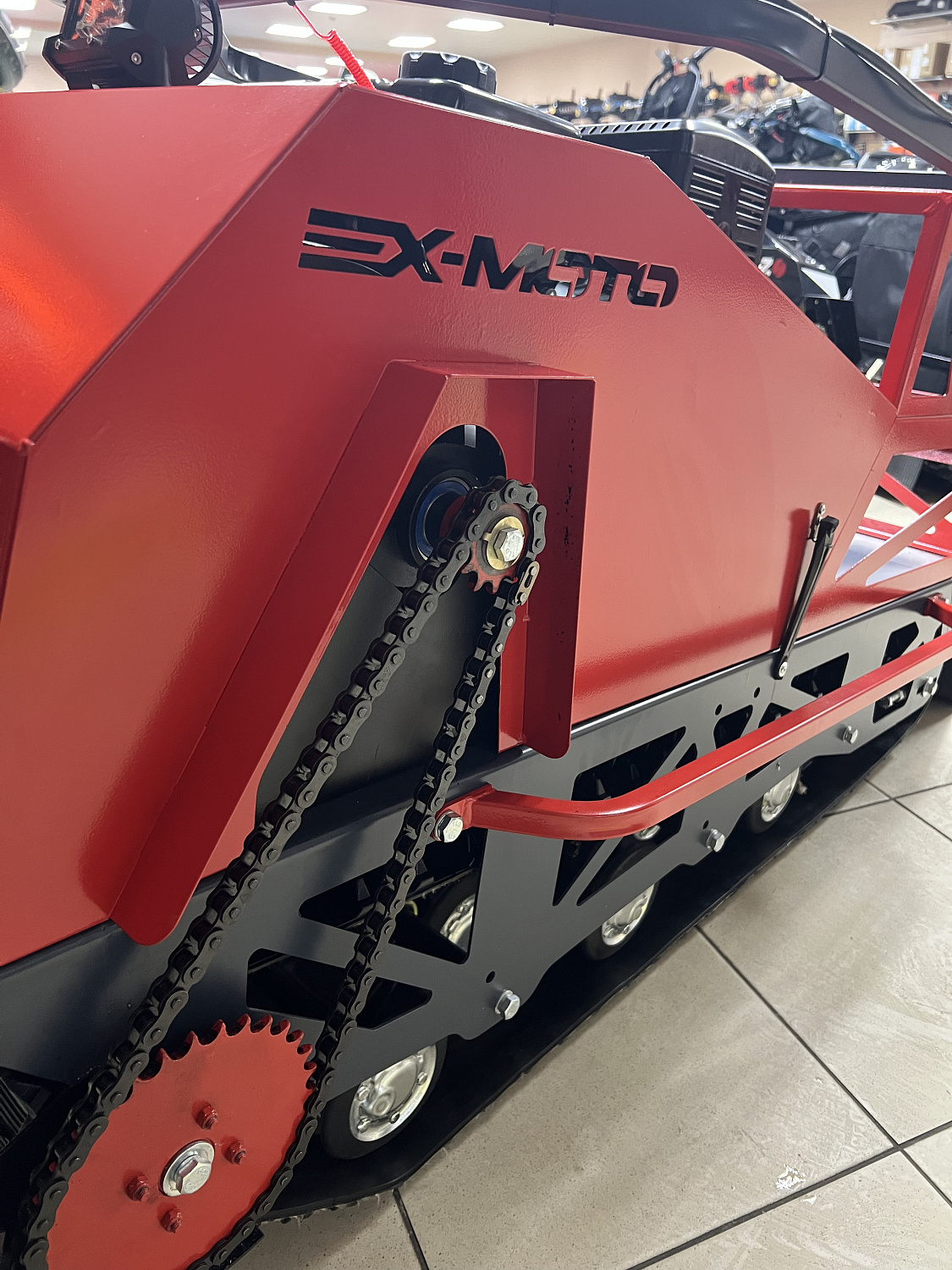 Мотобуксировщик EX-MOTO SNOWDOG S500 15л.с в Набережных Челнах