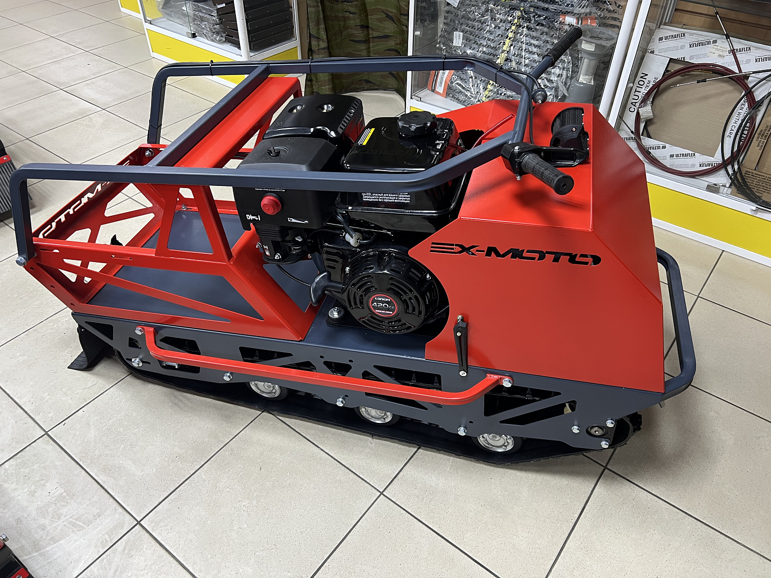 Мотобуксировщик EX-MOTO SNOWDOG S500 15л.с в Набережных Челнах