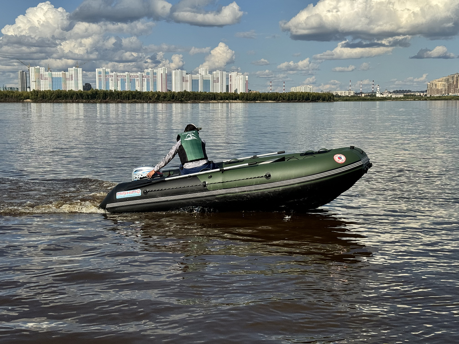 Лодка MISHIMO BIG FLOOR 400 в Набережных Челнах