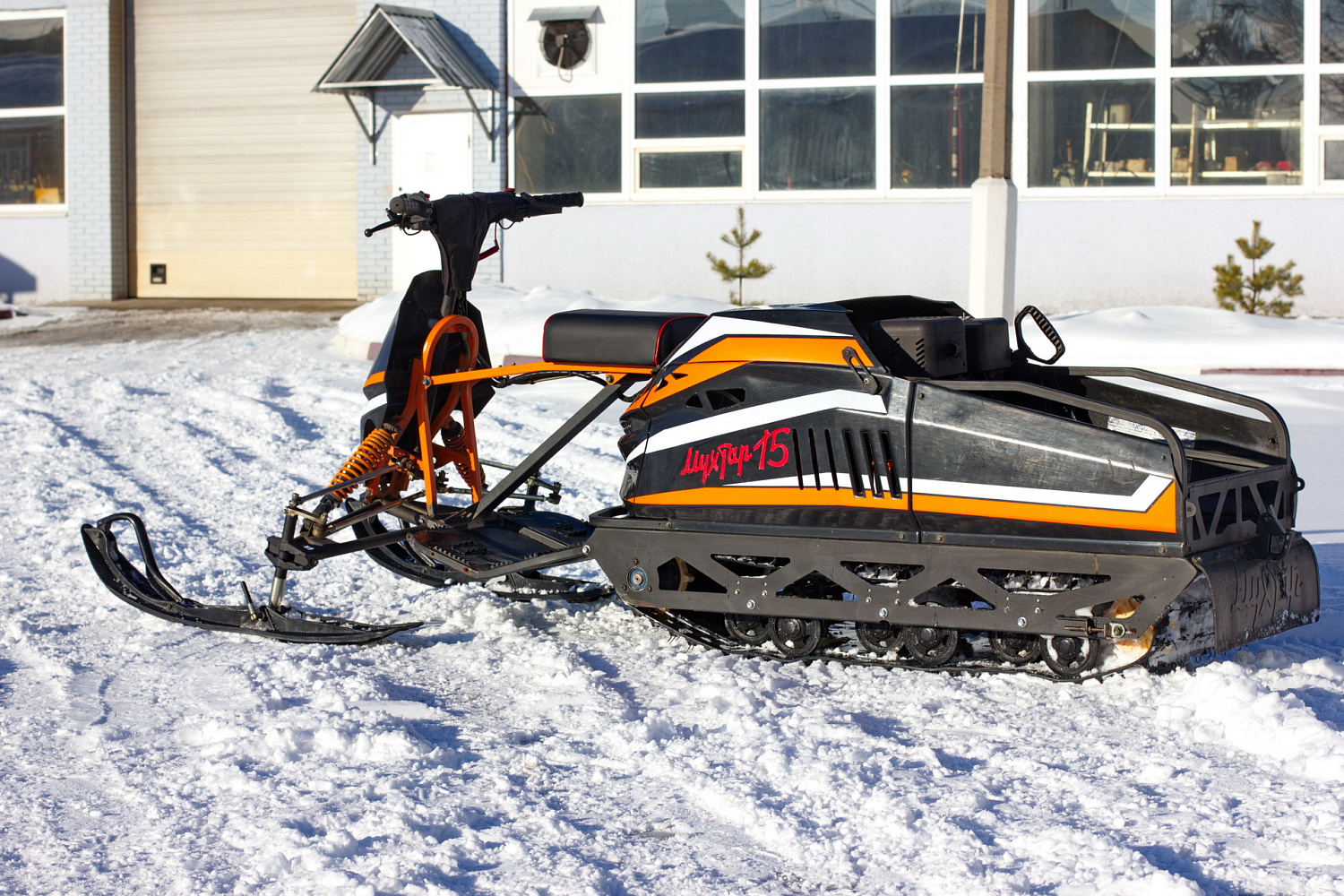 Мотобуксировщик IRBIS Мухтар 15 с лыжным модулем в комплекте в Набережных Челнах