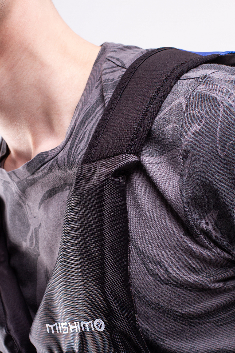 Жилет спасательный MISHIMO PRO Премиум качества Черно-синий в Набережных Челнах