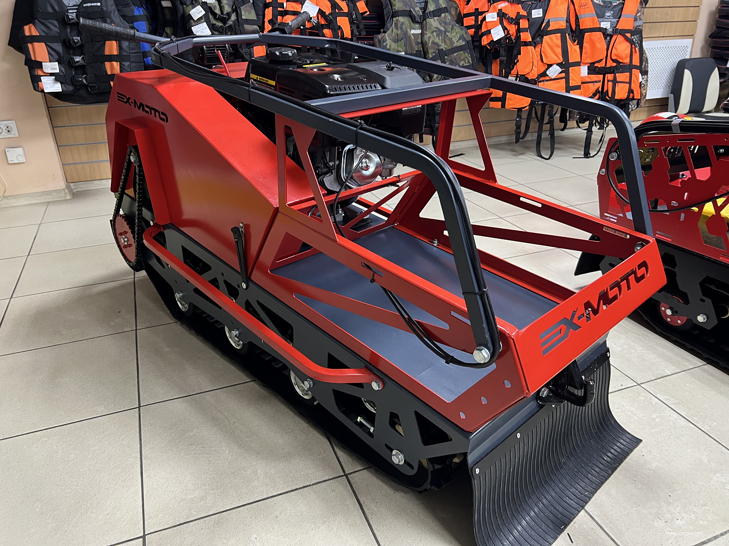 Мотобуксировщик EX-MOTO SNOWDOG S500 15л.с в Набережных Челнах