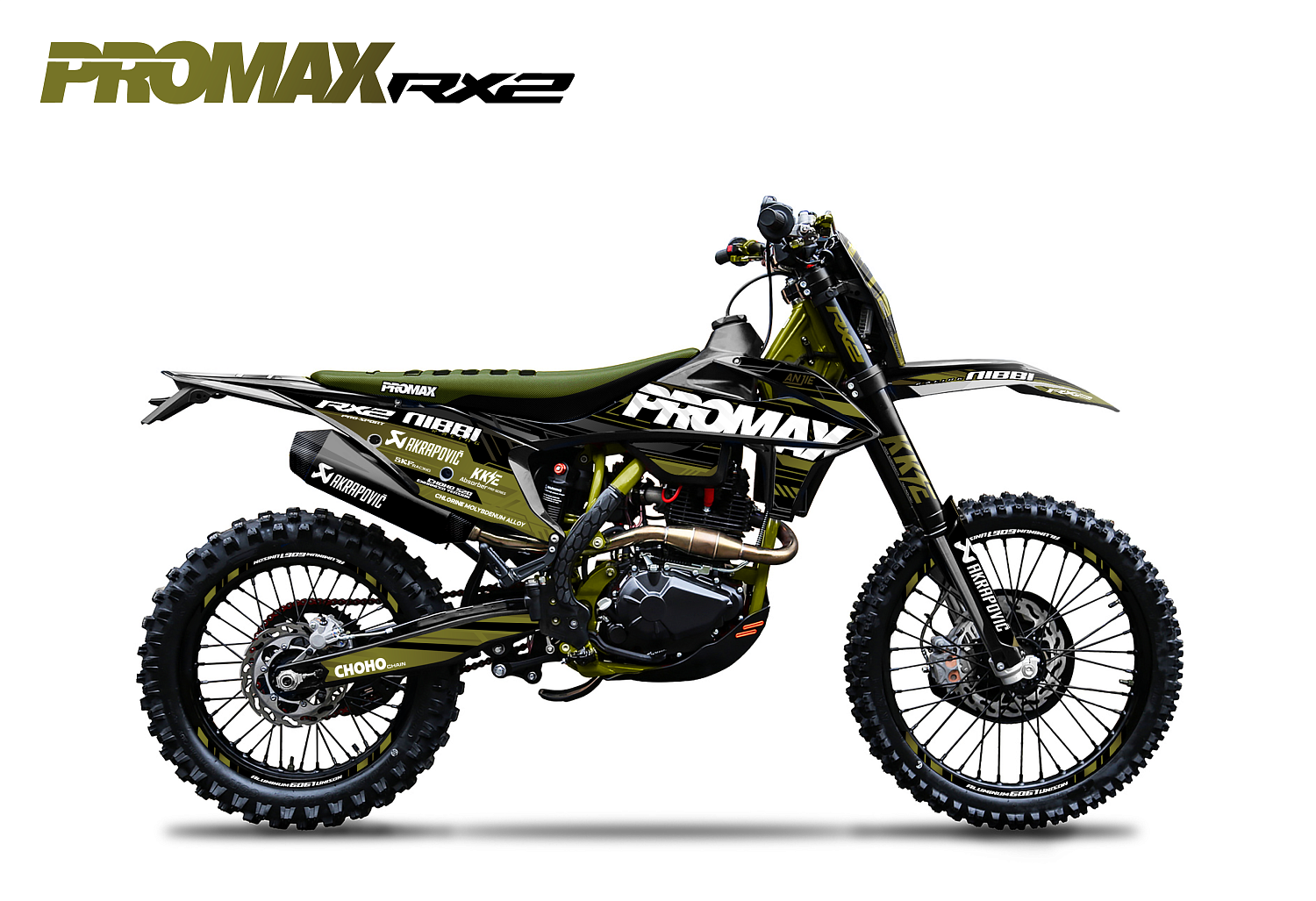 Кроссовый мотоцикл PROMAX RX2 YB300H (LX176FMN) (4 valves, 6 gears) в Набережных Челнах