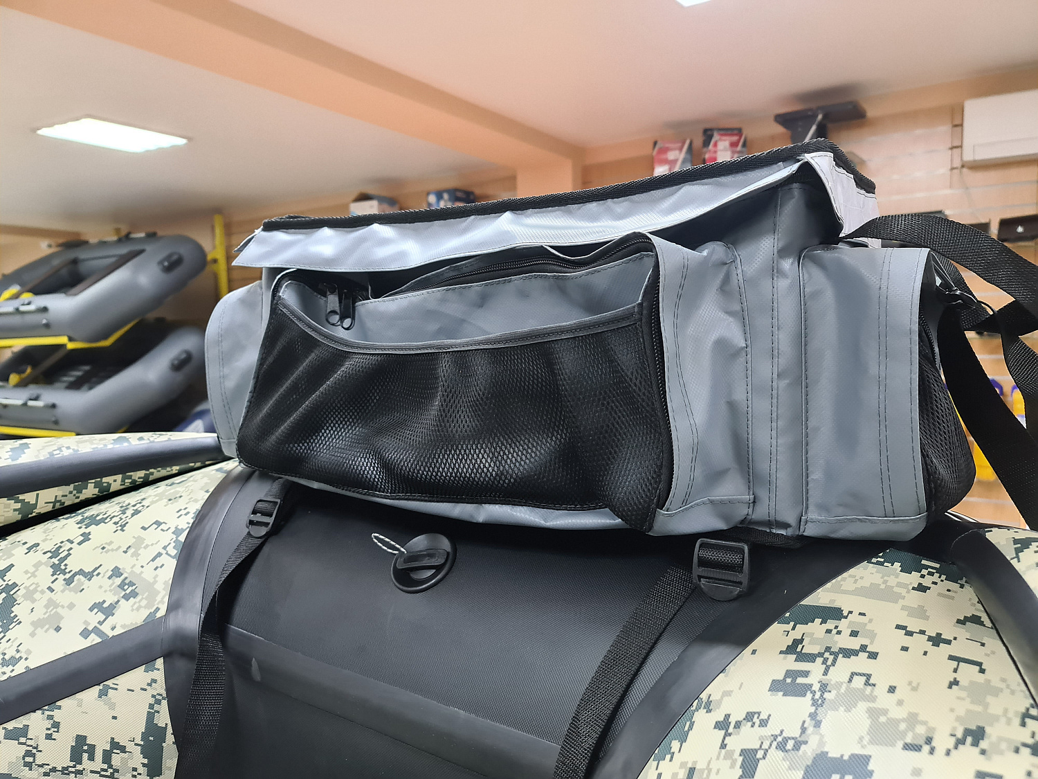 СУМКА ЛЮКС НА БАЛЛОН ДЛЯ ЛОДОК ПВХ 50Х25Х25 СМ в Набережных Челнах